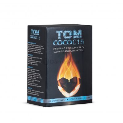 Tom Cococha Blue Flat 1Kg Natural Charcoal