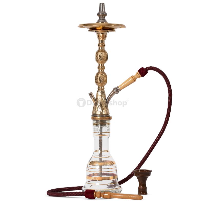 Khalil Mamoon India Gold Hookah