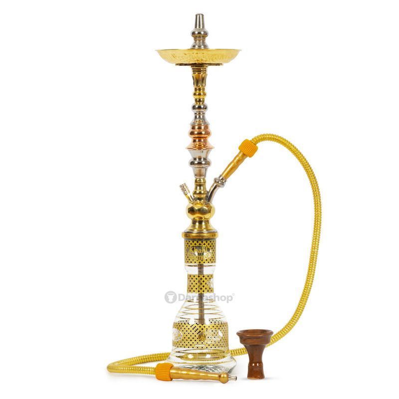 Khalil Mamoon Twilla Trimetal Hookah