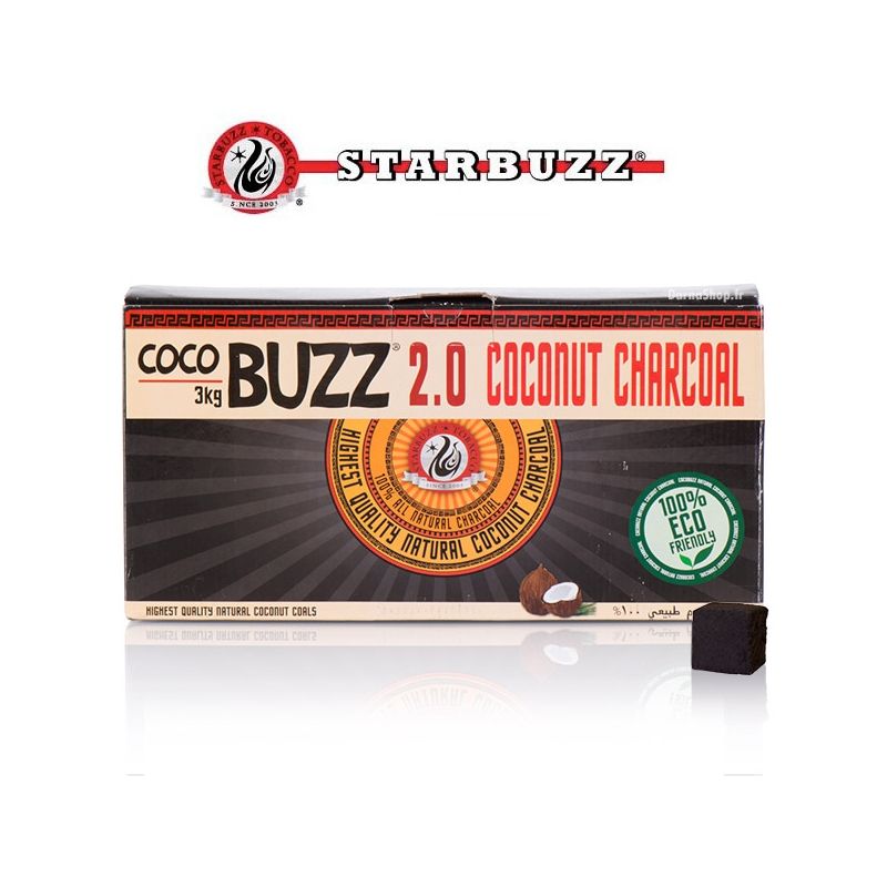 Starbuzz Cocobuzz 2.0 Natural Charcoal 3kg