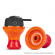 Foyer HS Saturne orange / rouge