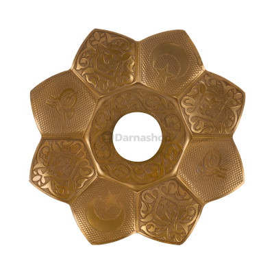 Assiette Ottoman gold