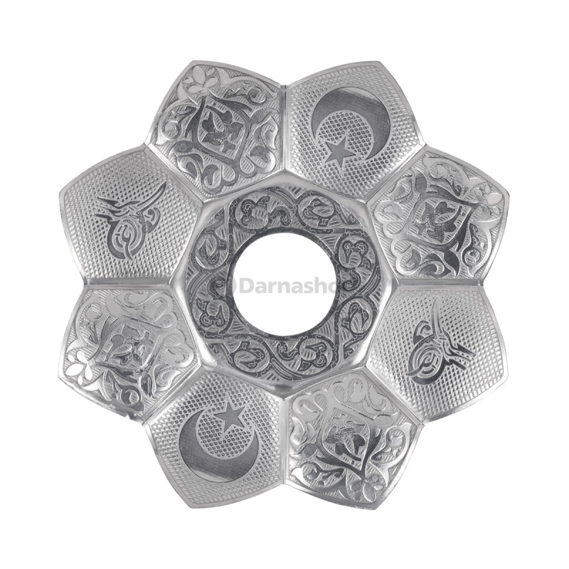 Assiette Ottoman silver