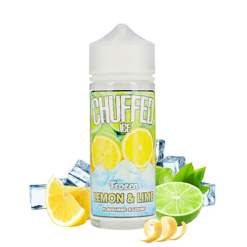 Chuffed 100 ml - Frozen Lemon and Lime (Citron, Citron Vert, Menthol)