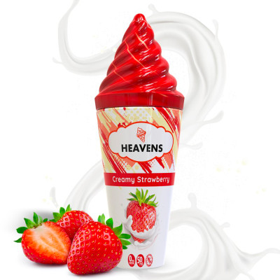 Heavens Creamy Strawberry 50 ml Vape Maker