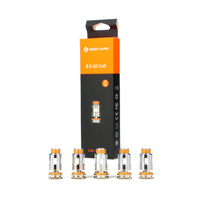 Pack 5 résistances B series coil Geekvape