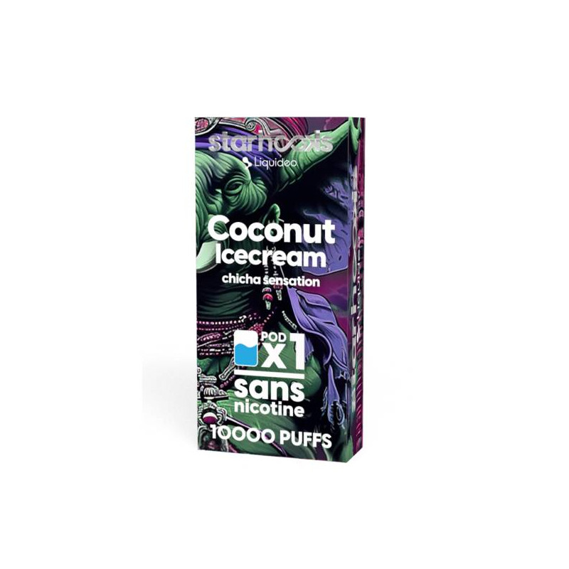 Cartouche Starhooks Liquideo Coconut Icecream