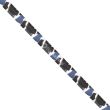 Tuyau en silicone chicha - Camouflage Bleu foncé