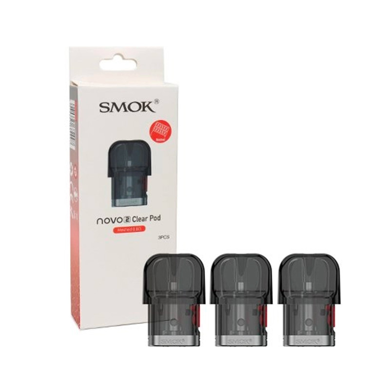 Pack 3 cartouches Novo 2 Clear SMOK