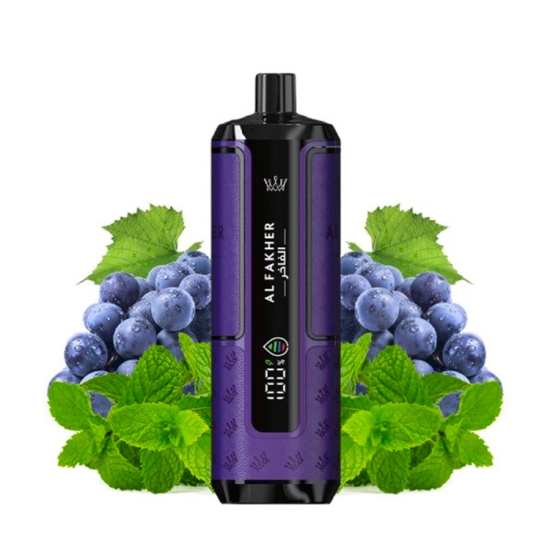 Puff Hyper Max Al Fakher 25K - Grape Mint