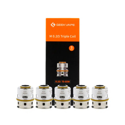 Pack 5 résistances M series coil Geekvape