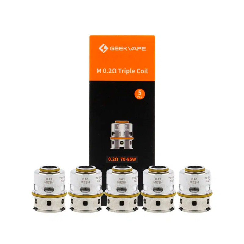 Pack 5 résistances M series coil Geekvape