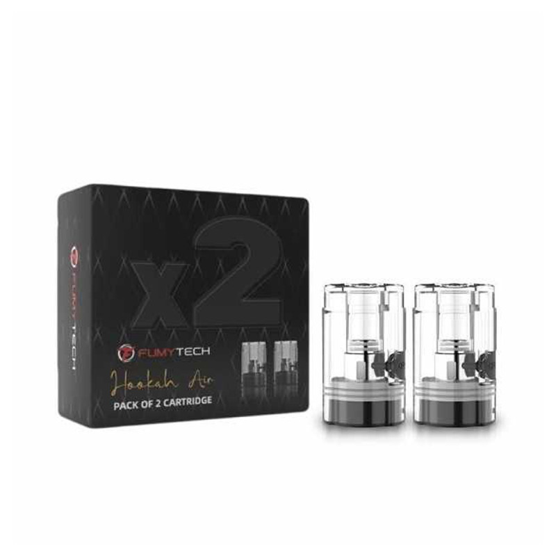 Pack 2 Cartouches Hookah Air Mini Fumytech
