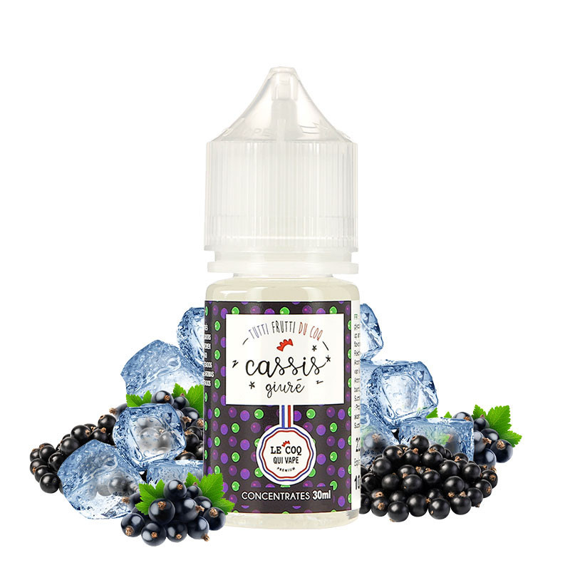 Concentré Cassis Givré Le Coq qui Vape 30 ml