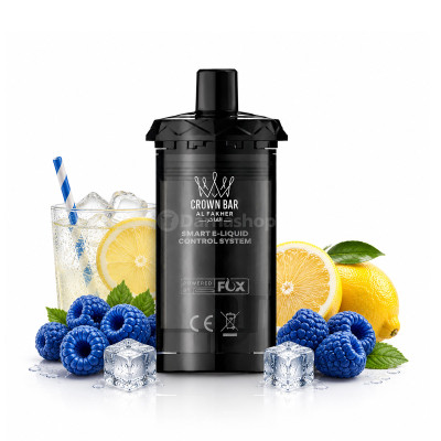 Cartouches Hyper Max Prime 50K Crown Bar Al Fakher - Blue Razz Lemonade