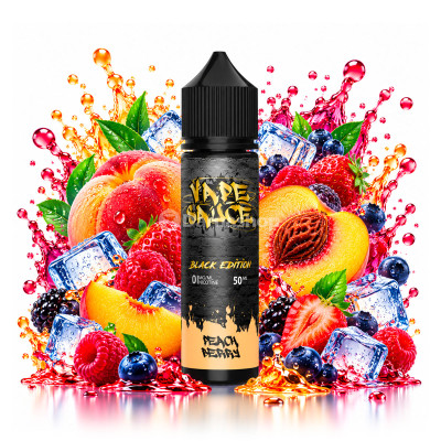 E-Liquide Black Edition 50ML Vape Sauce - Blueberry Sour Raspberry