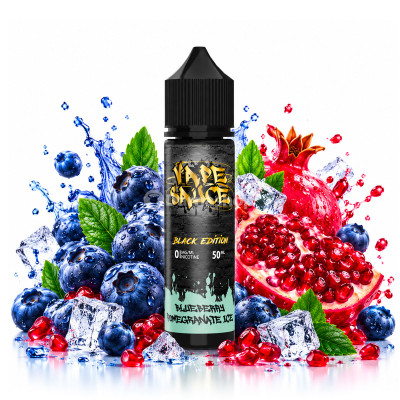 E-Liquide Black Edition 50ML Vape Sauce - Blueberry Sour Raspberry