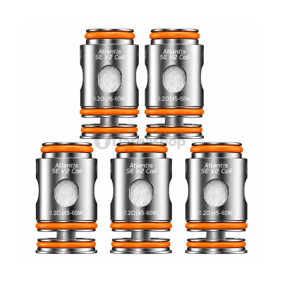 Pack 5 resistances Atlantis SE V2 Aspire