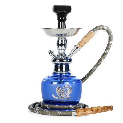 MYA QT Bohemian Glass Hookah