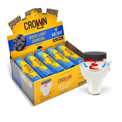 Carbopol Crown 40mm Charcoal