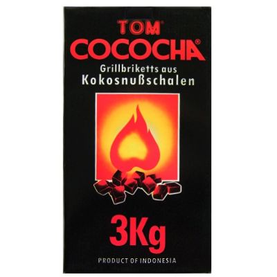 Tom Cococha Red 3kg Natural Charcoal