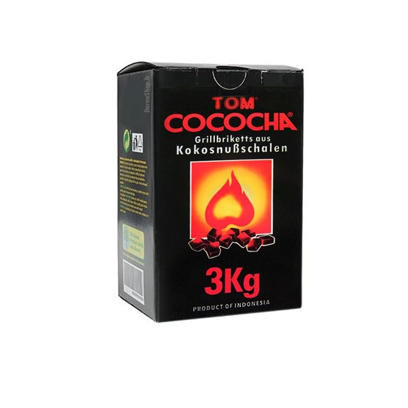 Tom Cococha Red 3kg Natural Charcoal