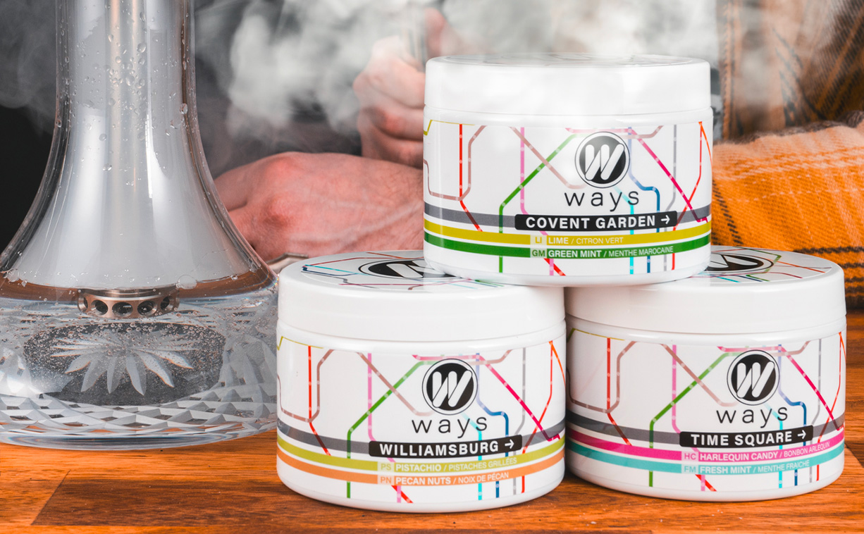 Ways et expérience chicha avec grosses fumées