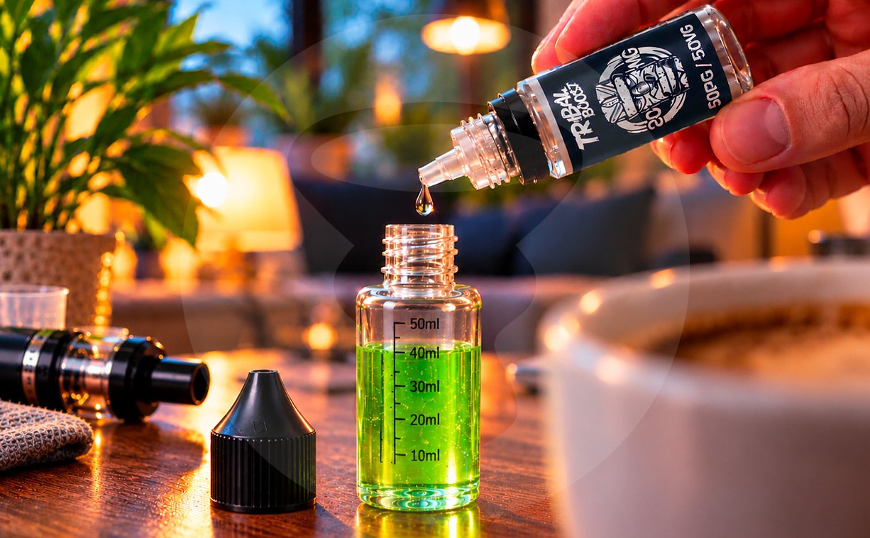 Caractéristiques du booster de nicotine Tribal Boost
