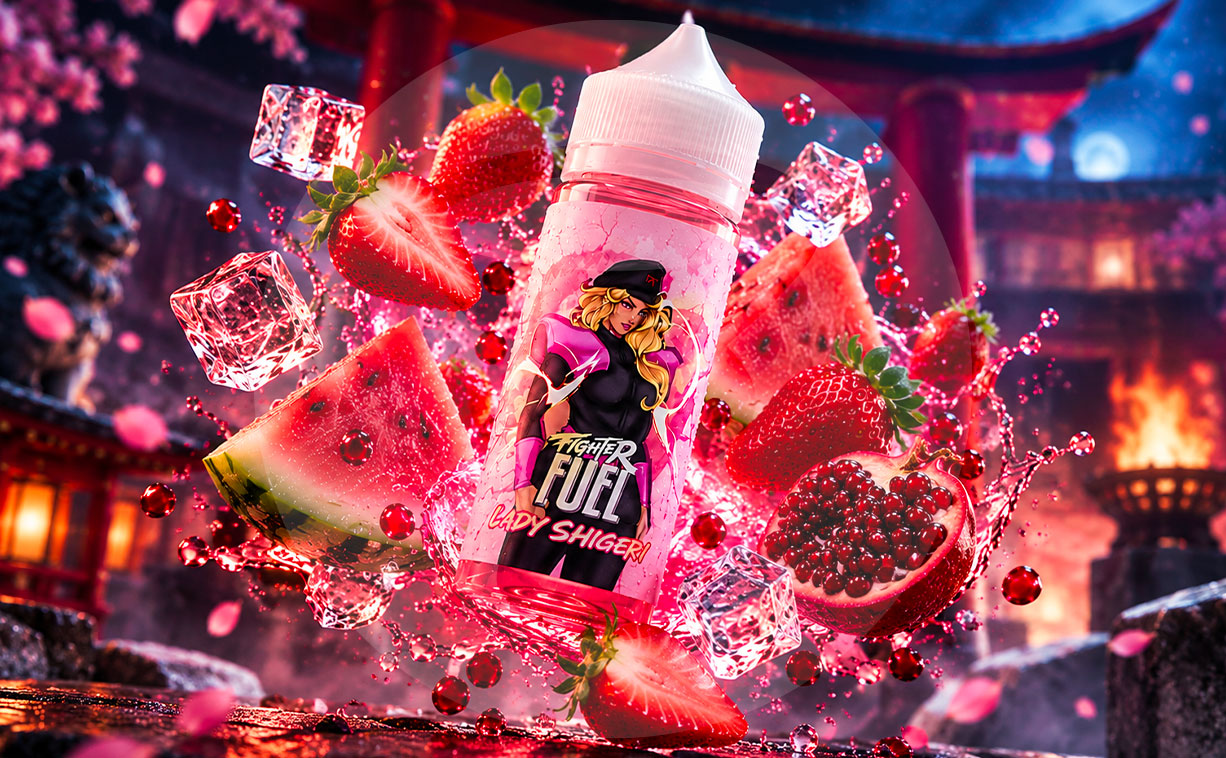 Format 100 ml et caractéristiques des e-liquides Fighter Fuel