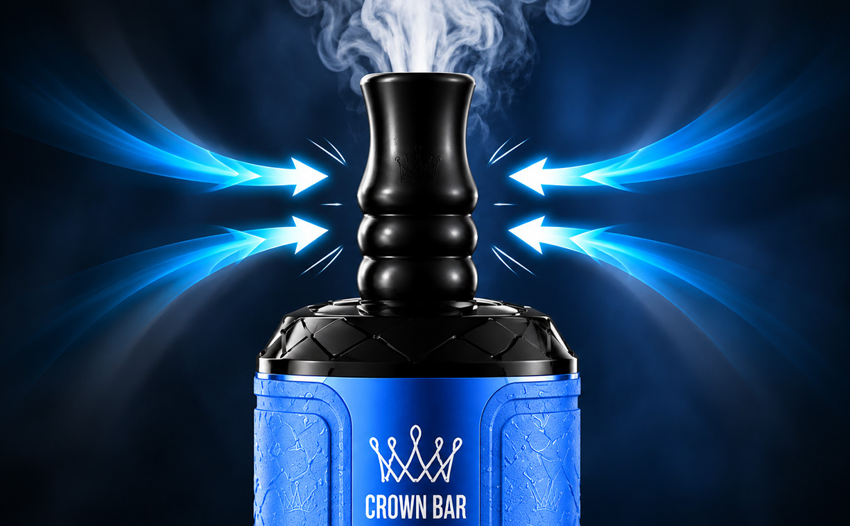Adjustable airflow Puff Hyper Max Prime 50K Al Fakher