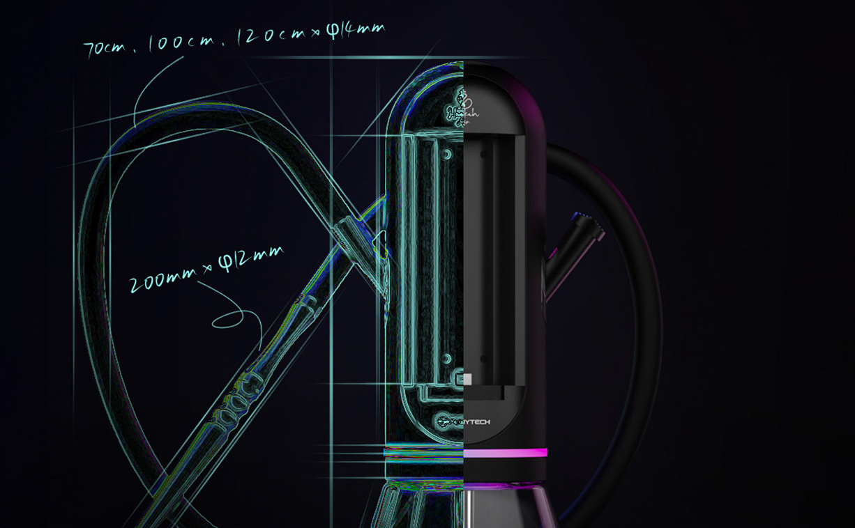 Aufladen Hookah Dock Fumytech