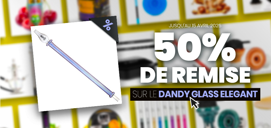 Katuro Promo: Enjoy -50% off on the mouthpieces Dandy elegant