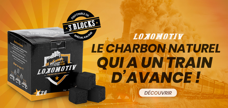 Le Lokomotiv est un charbon de qualité premium avec un fort taux de carbone conçu pour kaloud, brohood et provost!