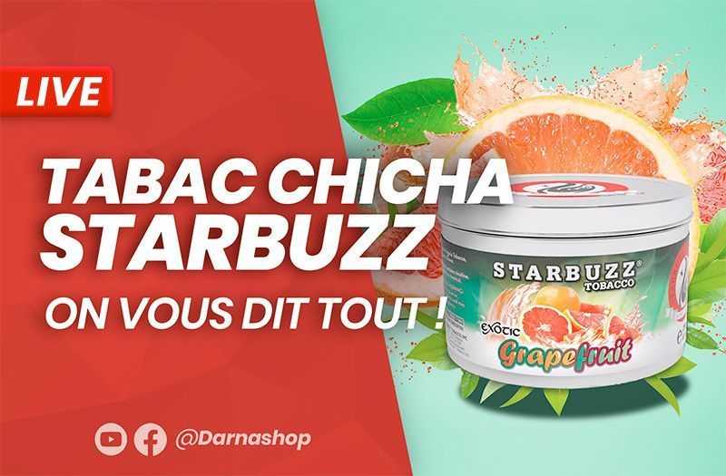 Tabac chicha Starbuzz: où l'acheter, quels sont les meilleurs goûts?