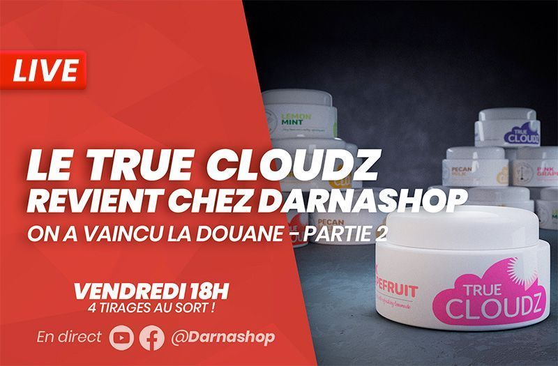 Hookah smoking paste: TRUE CLOUDZ cream is back at Darnashop!