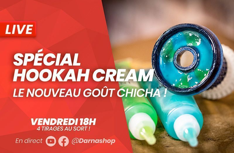 Hookah Cream : le gel à vaporiser dans votre foyer chicha vendu en tube