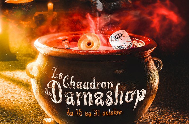 ¡El caldero DARNASHOP llega a tu tienda de cachimbas en Lille!