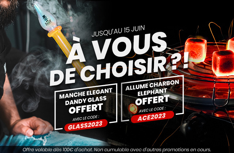 Deux cadeaux au choix offerts avec votre commande Darnashop!