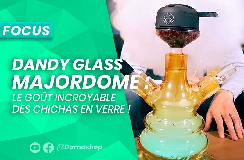 Presentation and test of the Majordome Dandy Glass hookah