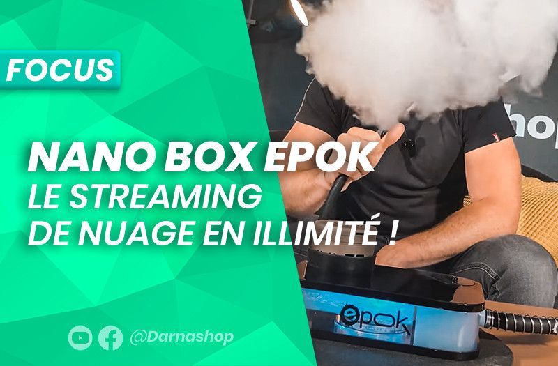 Notre avis sur la chicha en forme de box internet, la Nano box EPOK