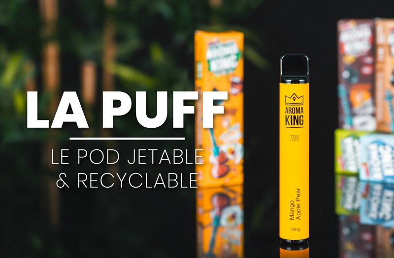 E-cigarette Puff : la chicha électronique jetable en format poche!